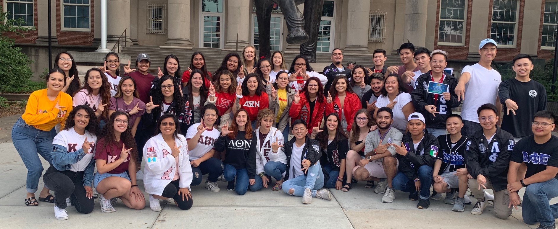 A Group Shot of the Multicultural Greek Council