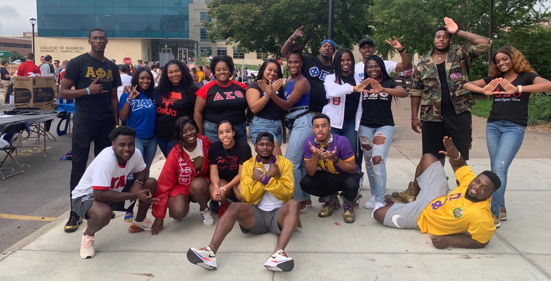 A Group Shot of the National Panhellenic Council